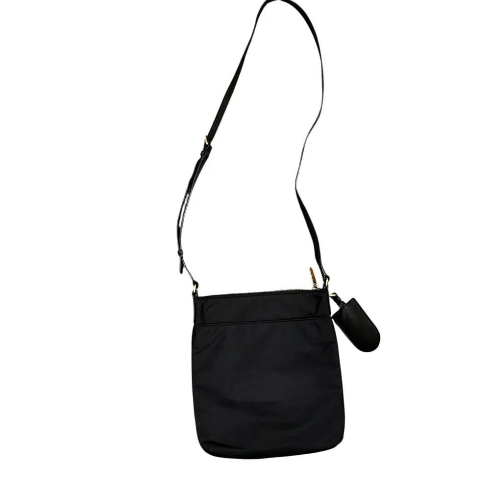 EUC Marc Jacobs Standard Supply Work Wear Black Nylon & PU Leather Crossbody Bag